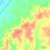 Carte topographique Israel, altitude, relief