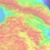 Carte topographique Lorri, altitude, relief