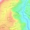 Carte topographique Ambabaquí, altitude, relief