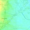 Carte topographique Pagerharjo, altitude, relief