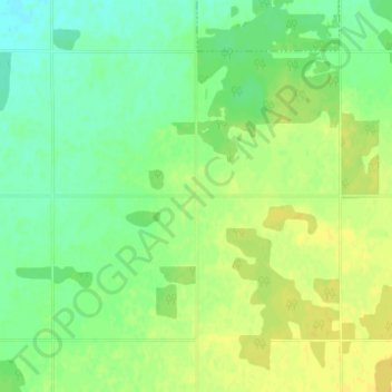 Carte topographique Bristol, altitude, relief