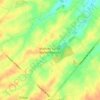 Carte topographique Malèves-Sainte-Marie-Wastines, altitude, relief
