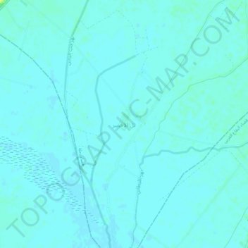 Carte topographique Tal El Akhdar, altitude, relief