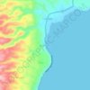 Carte topographique Banhigan, altitude, relief