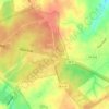 Carte topographique Chancellorsville, altitude, relief