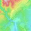 Carte topographique Gruiu, altitude, relief