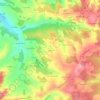 Carte topographique Lavaud, altitude, relief