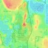 Carte topographique Mount Gilboa, altitude, relief