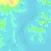 Carte topographique SHOAL, altitude, relief