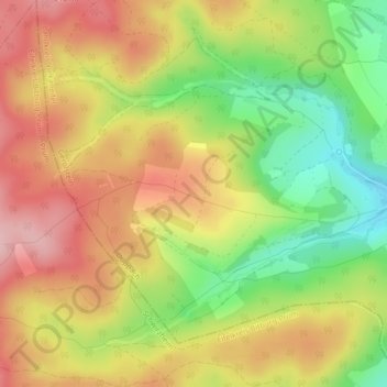 Carte topographique Eifelblick "Auf Heilert", altitude, relief
