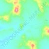 Carte topographique b36, altitude, relief