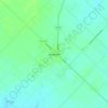 Carte topographique Needville, altitude, relief