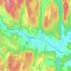 Carte topographique Fuske, altitude, relief
