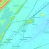 Carte topographique Cumbum, altitude, relief