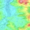 Carte topographique Landfriedstetten, altitude, relief
