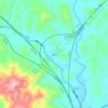 Carte topographique Yangfang, altitude, relief