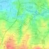 Carte topographique La Forêt Haraut, altitude, relief