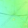 Carte topographique Villagrán, altitude, relief