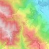 Carte topographique Sky Londa, altitude, relief