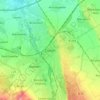 Carte topographique Duren, altitude, relief