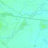 Carte topographique Manthena, altitude, relief