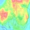 Carte topographique Northwest Snohomish, altitude, relief