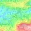 Carte topographique Kerampran, altitude, relief