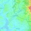 Carte topographique Junkersdorf, altitude, relief
