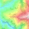 Carte topographique Taplejung, altitude, relief