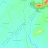 Carte topographique Udaygiri, altitude, relief