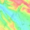 Carte topographique Durand, altitude, relief