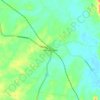 Carte topographique Miriam Vale, altitude, relief