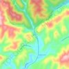 Carte topographique Bandy, altitude, relief