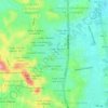 Carte topographique Coop. El Fortin - Bl 4, altitude, relief