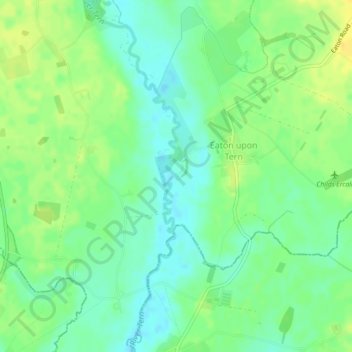 Carte topographique Mill Holding, altitude, relief
