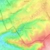 Carte topographique Wesch, altitude, relief