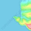 Carte topographique Yeovil Rock, altitude, relief