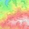 Carte topographique Saqiyyat Al Misk, altitude, relief