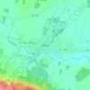Carte topographique Tollarp, altitude, relief