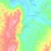 Carte topographique New Bago, altitude, relief