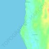 Carte topographique Mangily, altitude, relief