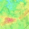 Carte topographique South Setauket, altitude, relief
