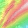 Carte topographique Point le plus haut du Canton de Neuchâtel, altitude, relief