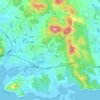 Carte topographique 赵家沟, altitude, relief