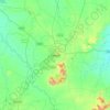 Carte topographique Dewas, altitude, relief