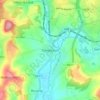 Carte topographique Dampicourt, altitude, relief