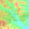 Carte topographique Callianetto, altitude, relief