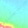 Carte topographique میانه, altitude, relief