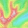 Carte topographique Grisedale Pike, altitude, relief