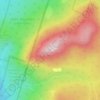 Carte topographique Black Mountain, altitude, relief